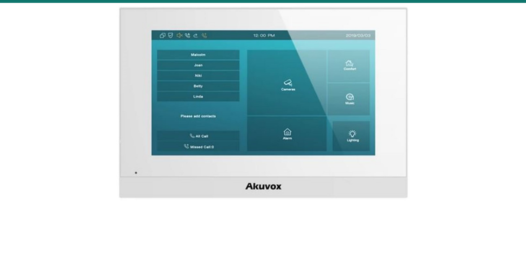 Akuvox C313W-2WHITE — editorial hero
