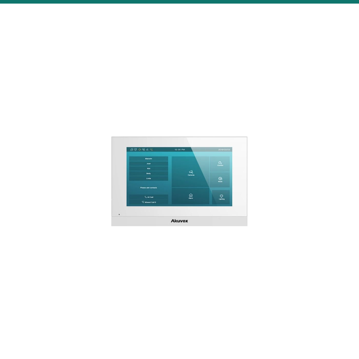 Akuvox C313W-WHITE detail view