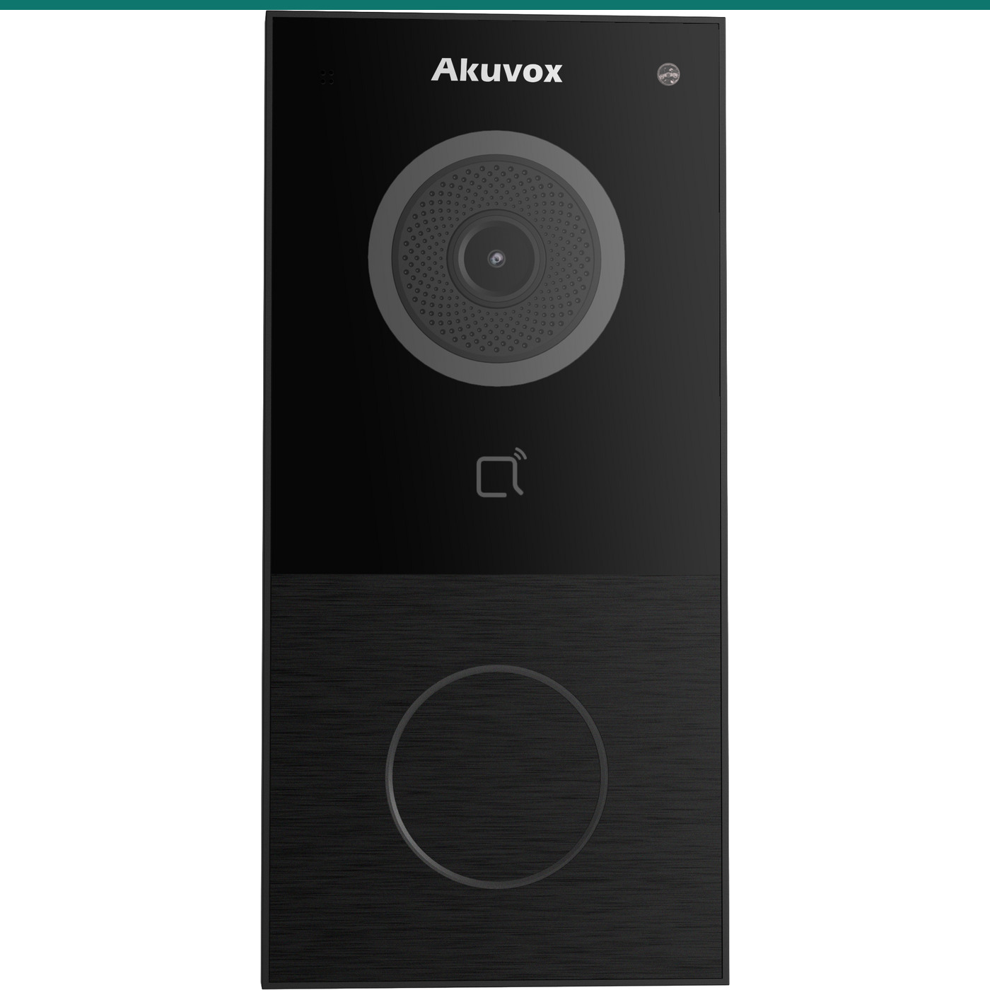 Akuvox E12W black angle — Wi-Fi and BLE door station