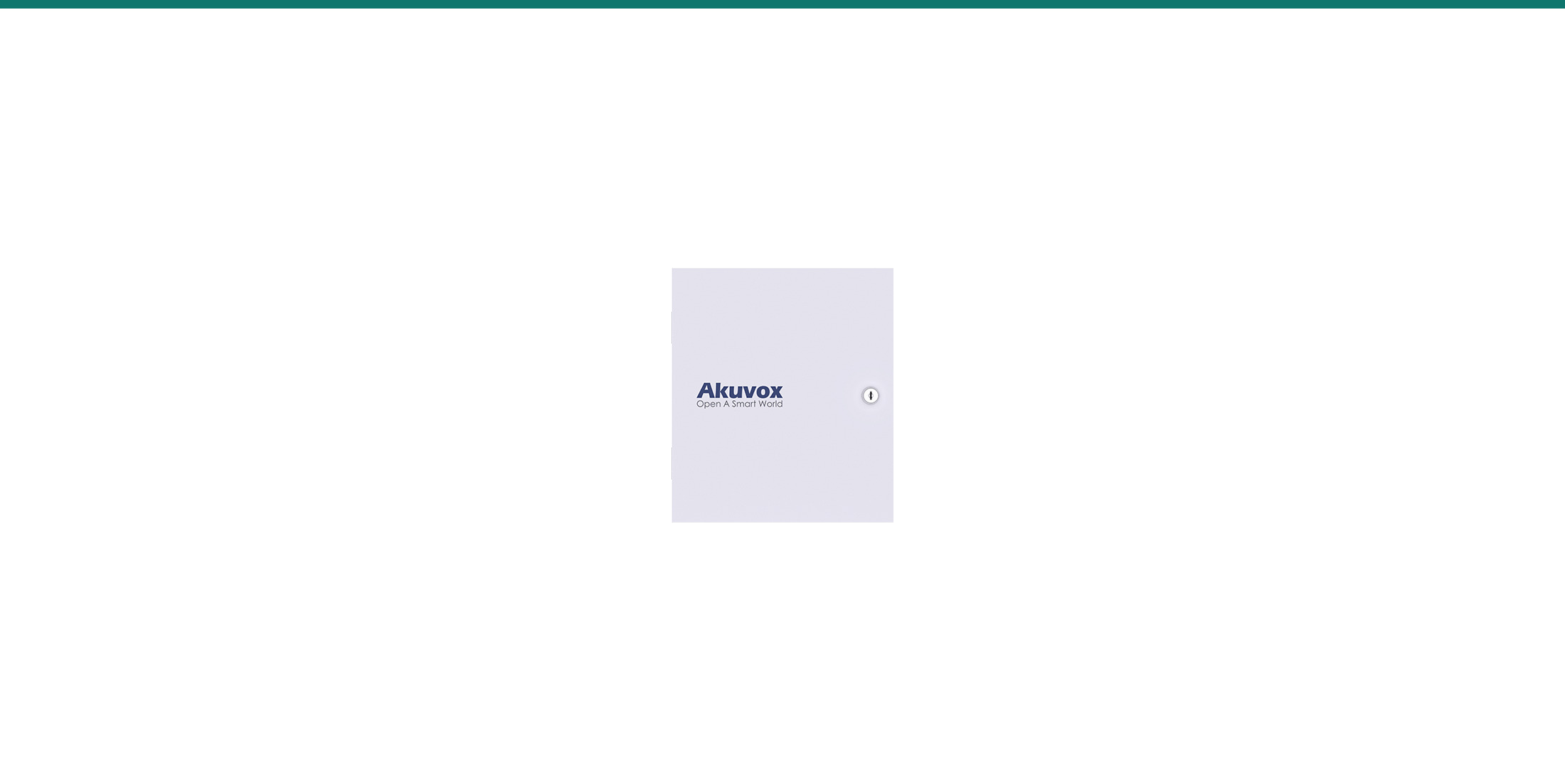 Akuvox EC33 — editorial hero