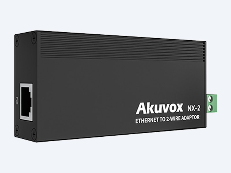 Akuvox NX-2 RJ45 PoE input
