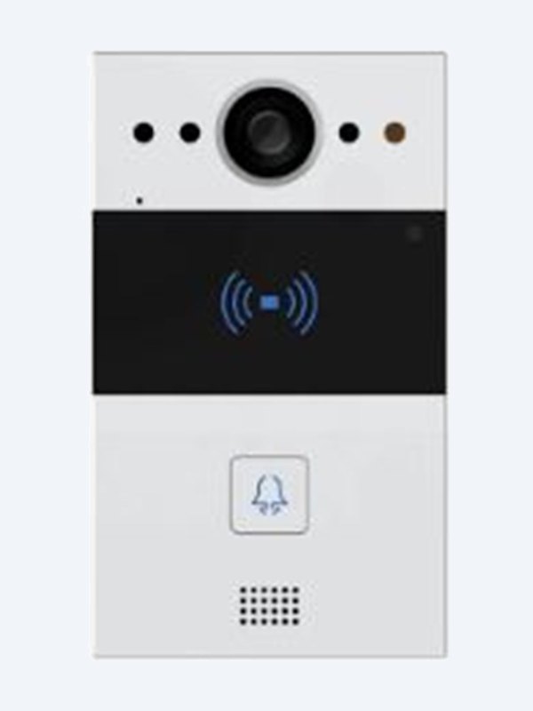 Akuvox R20A silver door phone front view