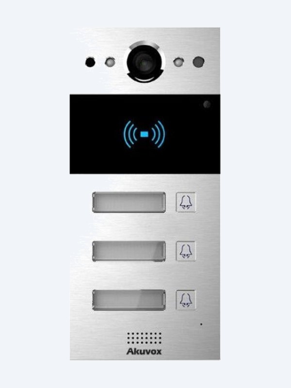 Akuvox R20B 3-button door phone front view