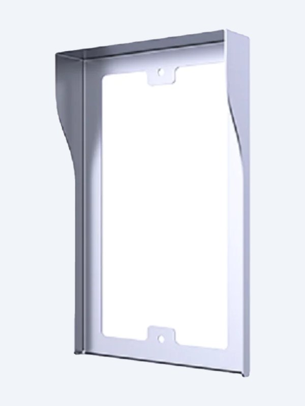 Akuvox R20A / R25A silver in-wall rain hood