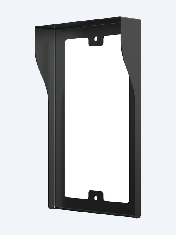Akuvox R20A / R25A black in-wall rain hood