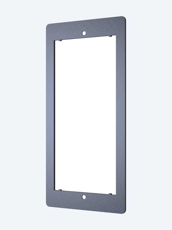 Akuvox R20K in-wall kit black frame