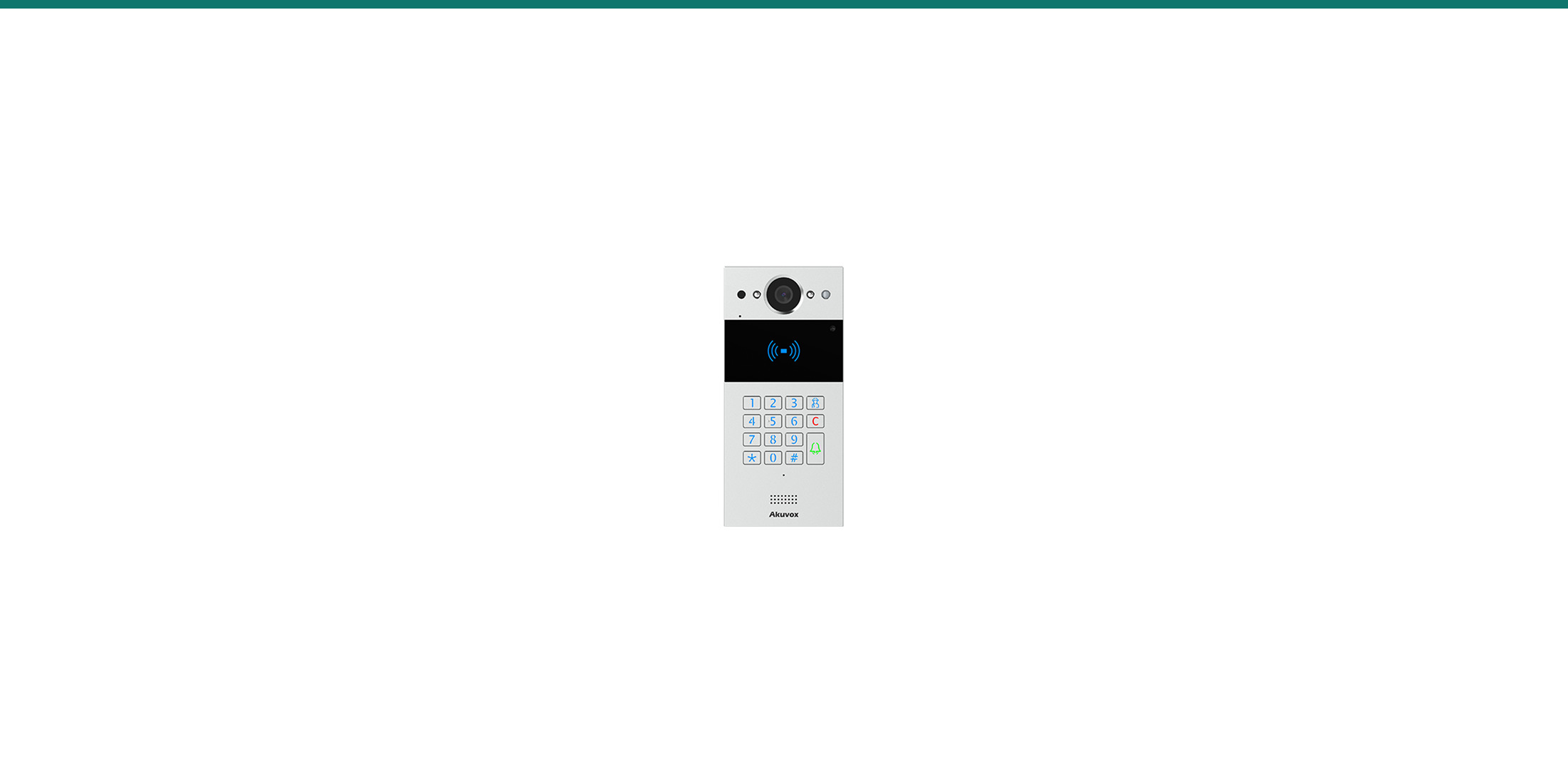 Akuvox R20K-SILVER — editorial hero