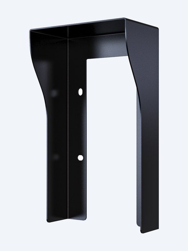 Akuvox R20A / R25A black on-wall rain hood