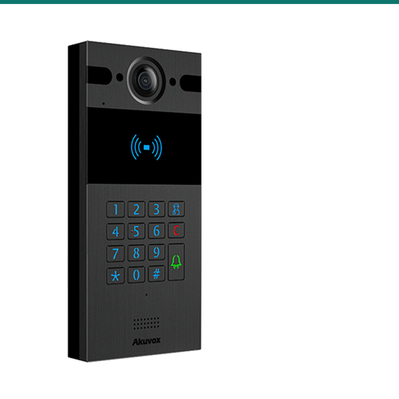Akuvox R25K-BLACK front view
