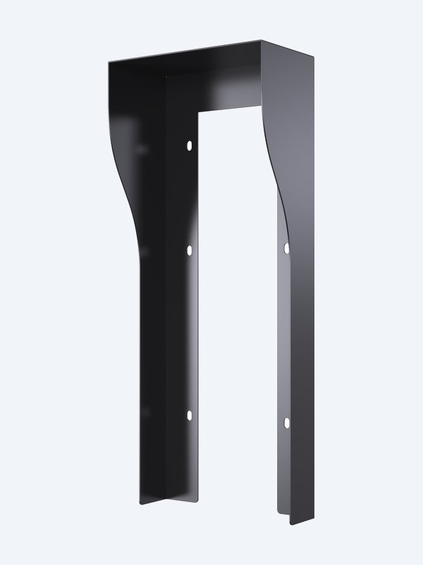 Akuvox R29 black on-wall rain hood