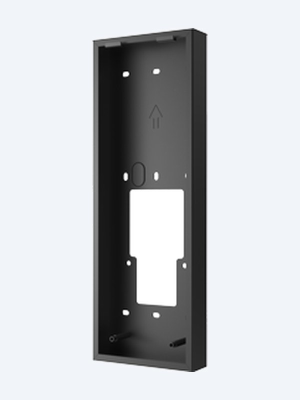 Akuvox S532 on-wall mounting box — three-quarter view