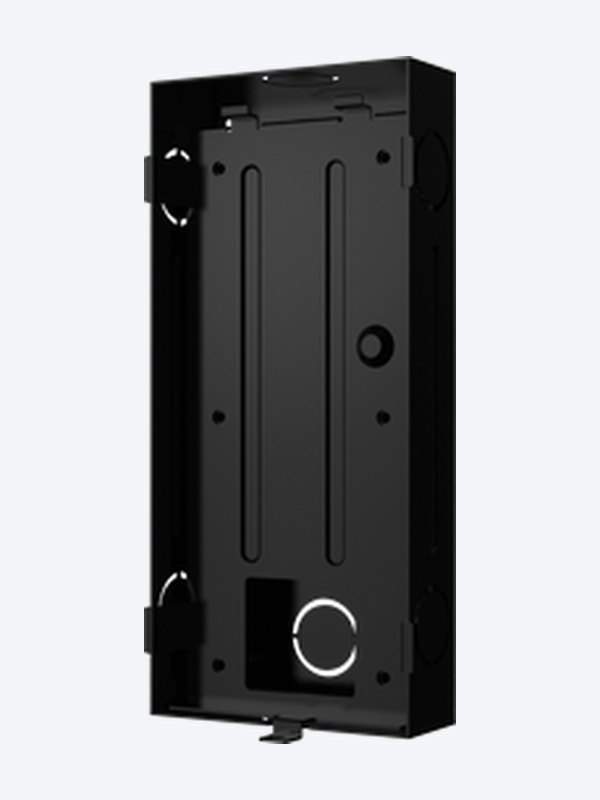 Akuvox S535 in-wall mounting box with flush bracket