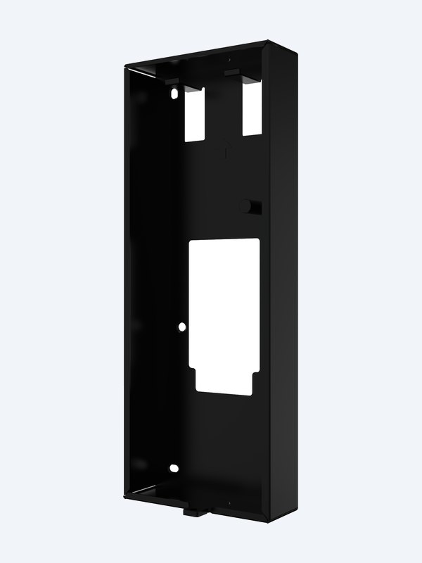 Akuvox S535 black thick on-wall mounting box for modules