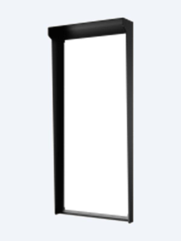 Akuvox S539 black in-wall rain hood