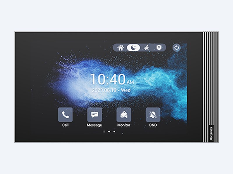Akuvox S562 grey indoor monitor front view