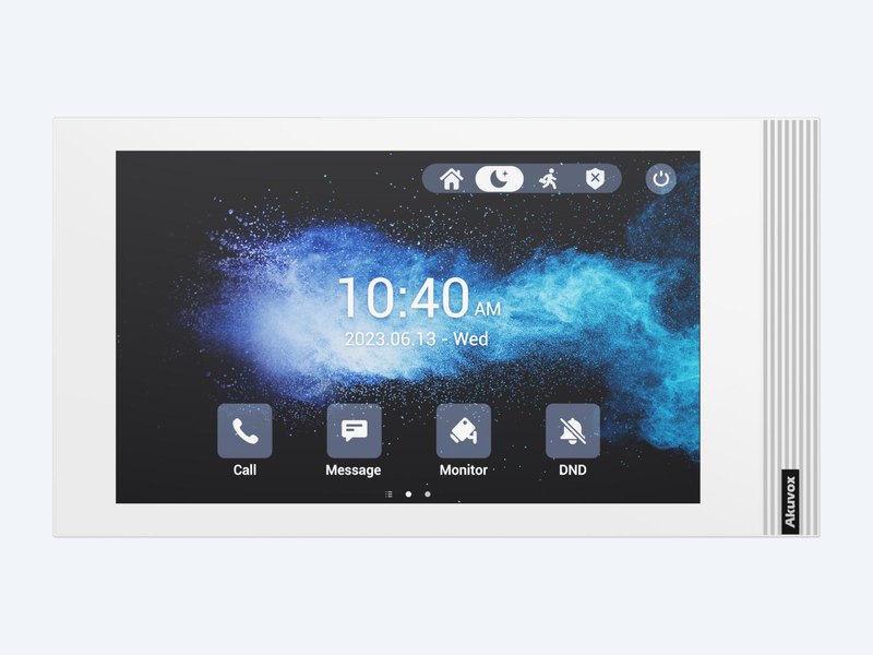 Akuvox S562W white indoor monitor front view