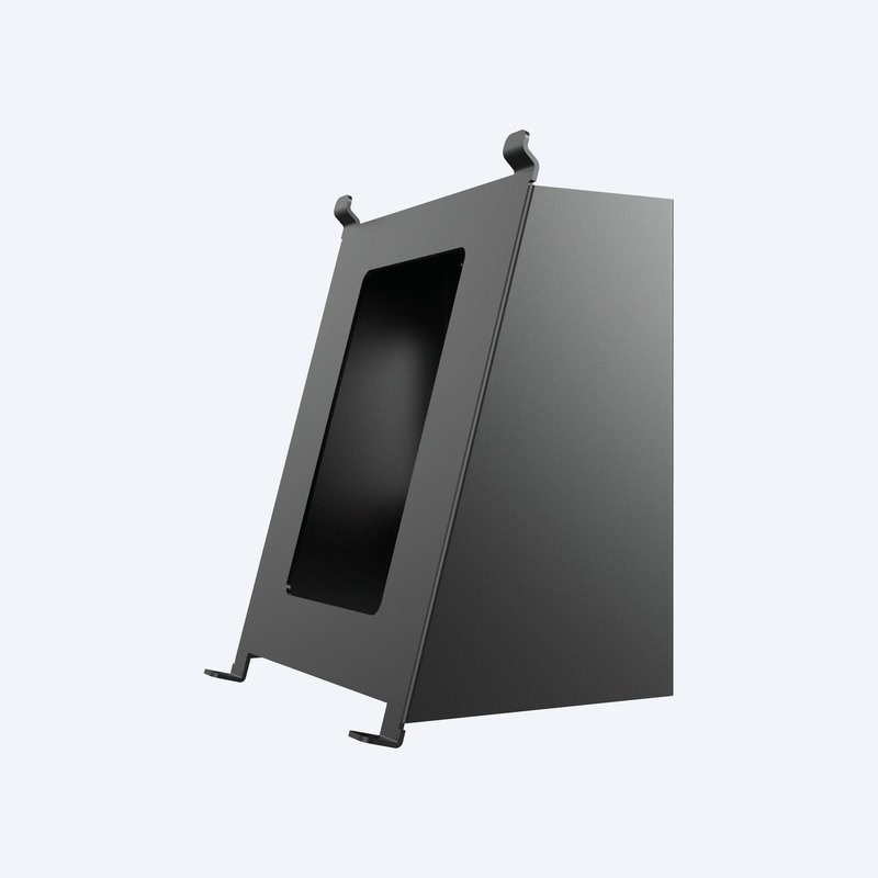 Akuvox S563 black surface-mount angle box