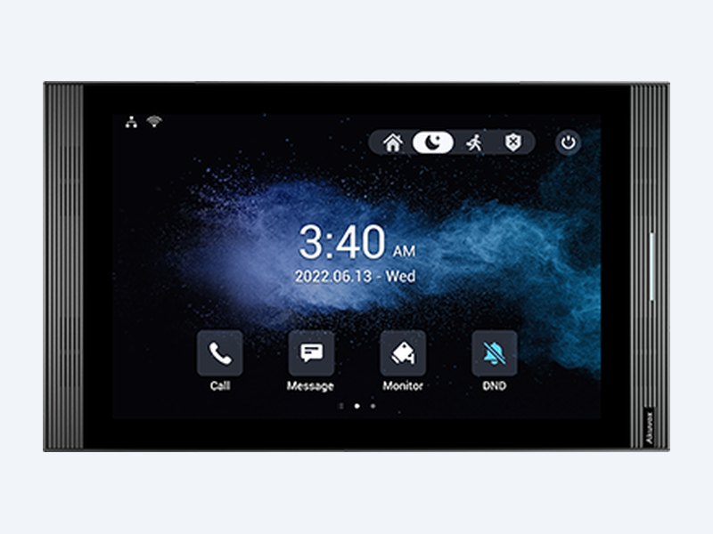 Akuvox S565W grey indoor monitor front view