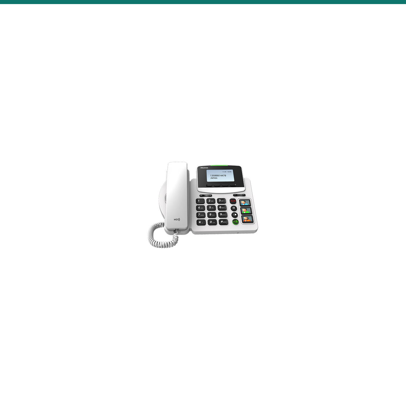 Akuvox SPR15P front view