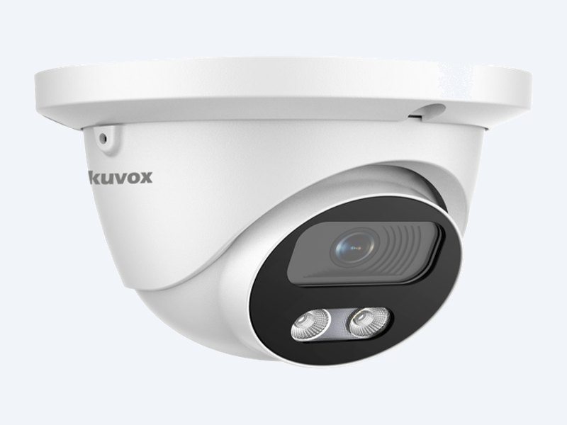 Akuvox VC50T turret camera three-quarter view