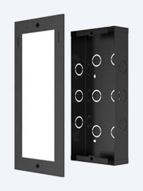 Akuvox X912 flush-mounting plate and box