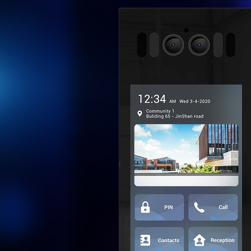 Akuvox X915S 8-inch screen and dual cameras
