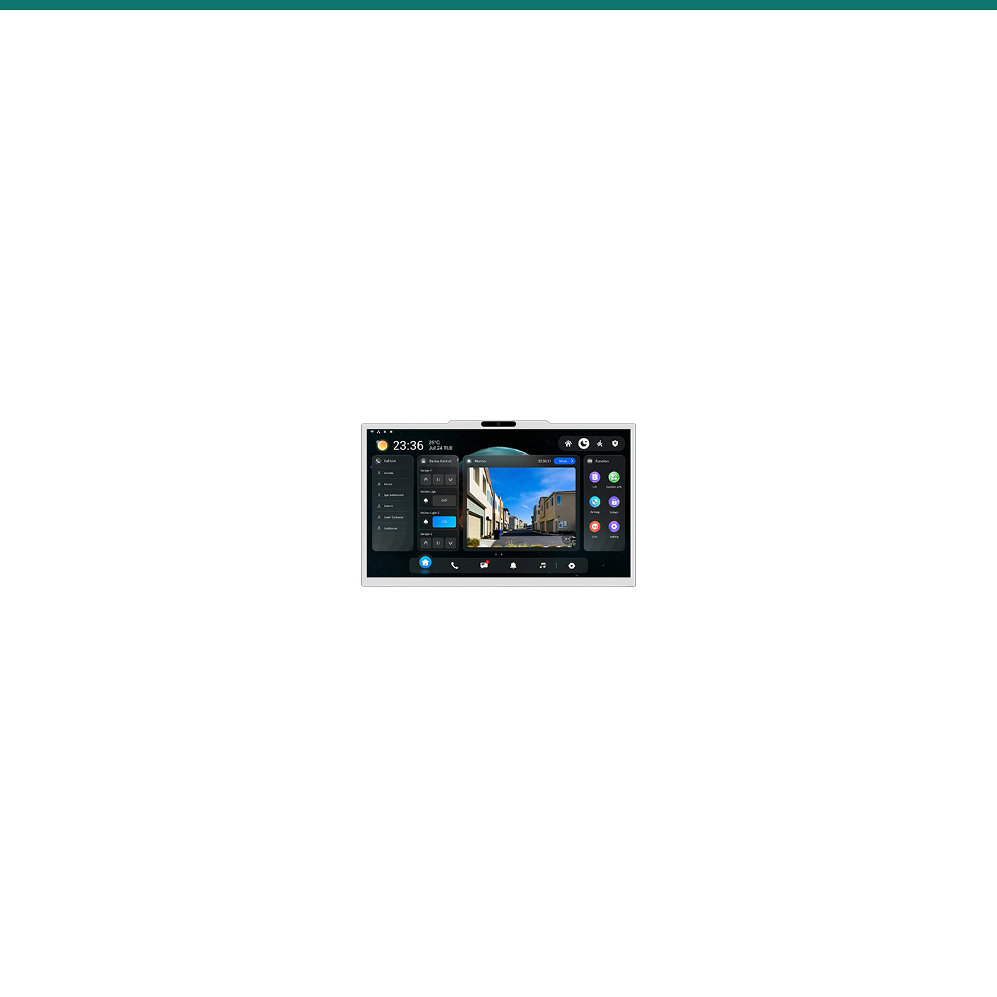 Akuvox X937A application view