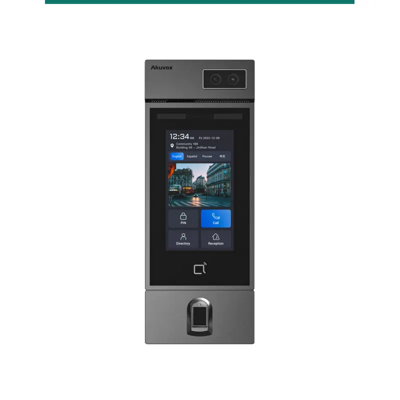 Akuvox S535 fingerprint expandable door phone kit