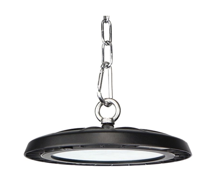 AVOL LHB-E LED high bay hanging from its ring