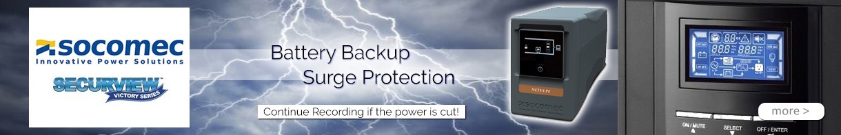 Socomec UPS Battery CCTV Backup NETYS Security Battery