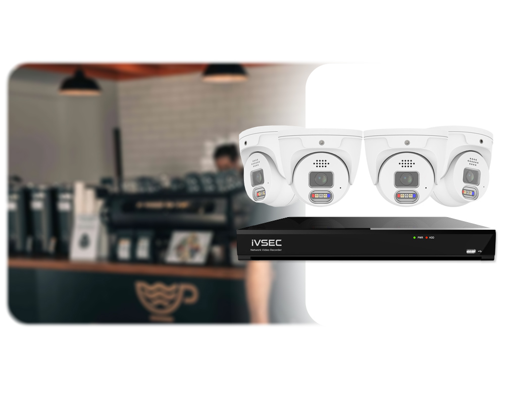 Security Camera for Cafes, Coffee Shops and Restaurants