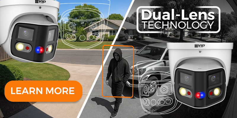 Smart AI Dual Lens 8MP Cameras