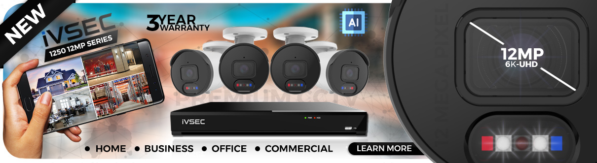 12MP IP NVR Security Cameras iVSEC Australia