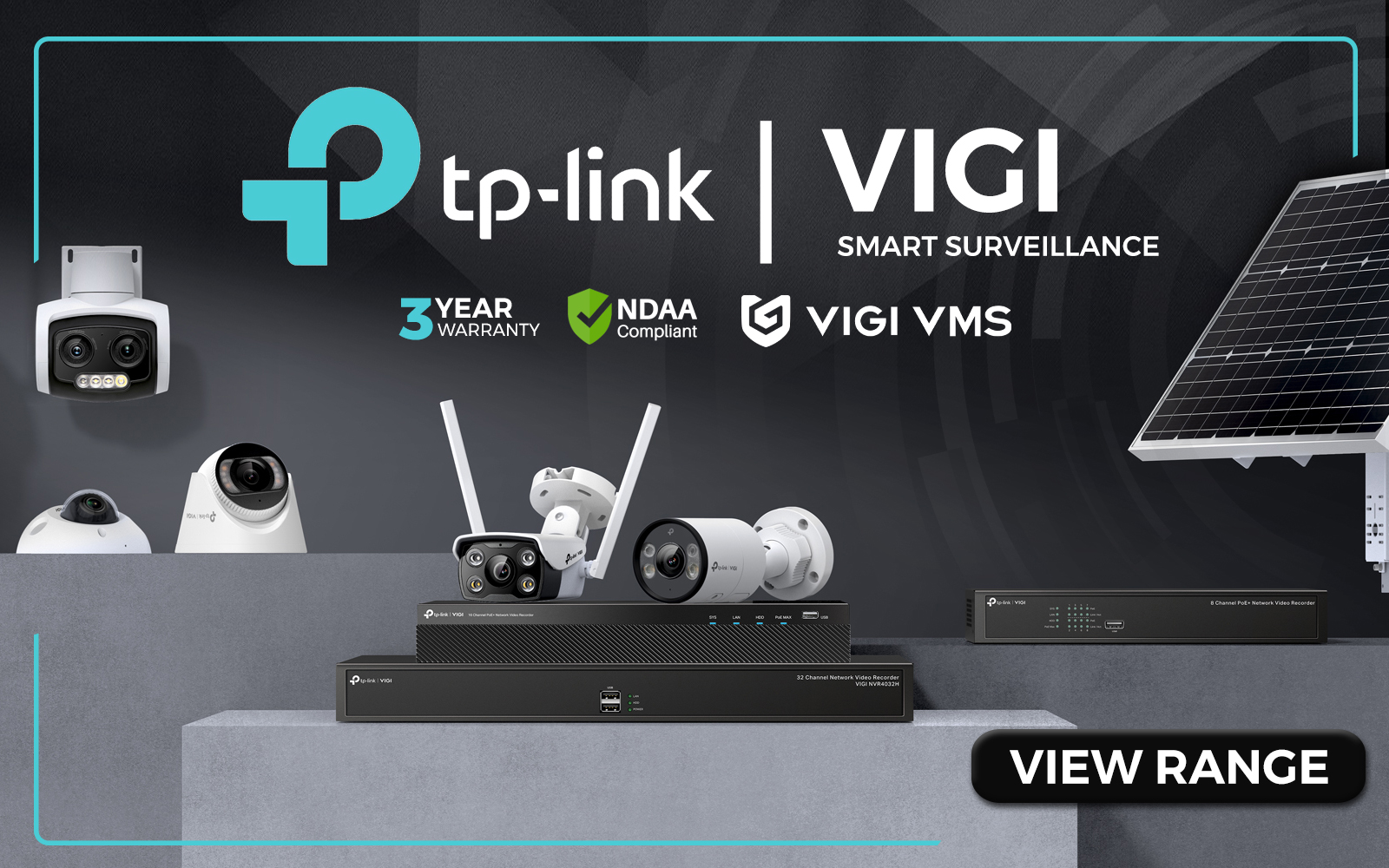 TP-Link VIGI Advanced Premium Surveillance Camera Range