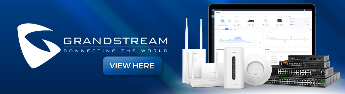 Grandstream IP routers and wireless access points delivering secure, high-performance business networking.