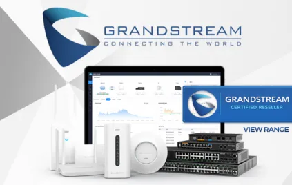 Grandstream communication products available at InFrontTech &ndash; VoIP phones, video conferencing, and networking devices.
