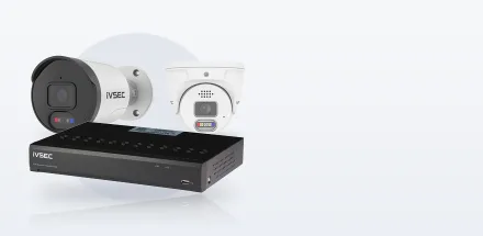 IVSEC 850 Series CCTV kit - NVR with bullet and dome cameras