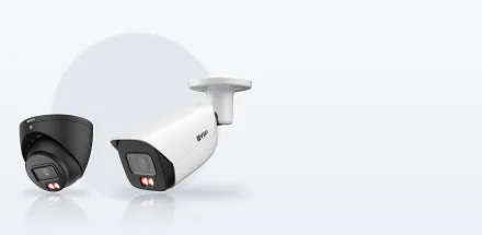 VIP Vision smart AI turret and bullet cameras