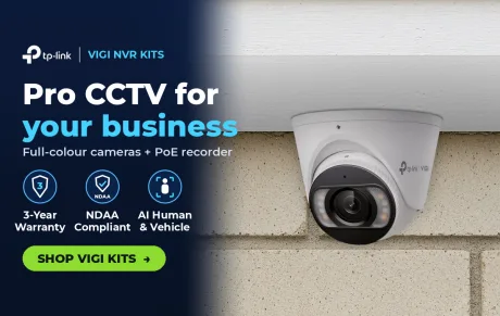 TP-Link VIGI security camera kits - pro CCTV for your business