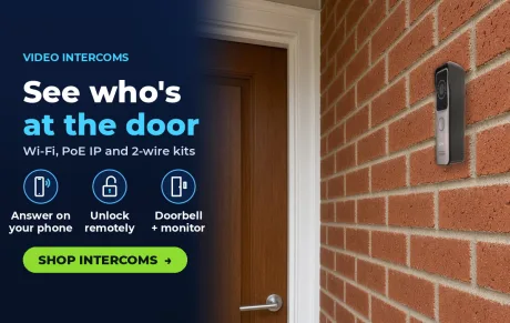 Video intercoms - see who is at the door and answer on your phone