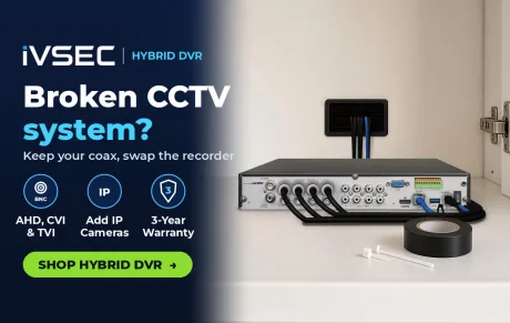 Broken CCTV system? IVSEC hybrid DVR - keep your coax, swap the recorder