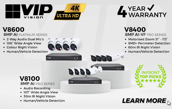 Vip Vision Premium IP Surveillance Camera Kits
