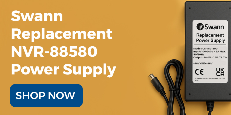 Swann NVR power supply