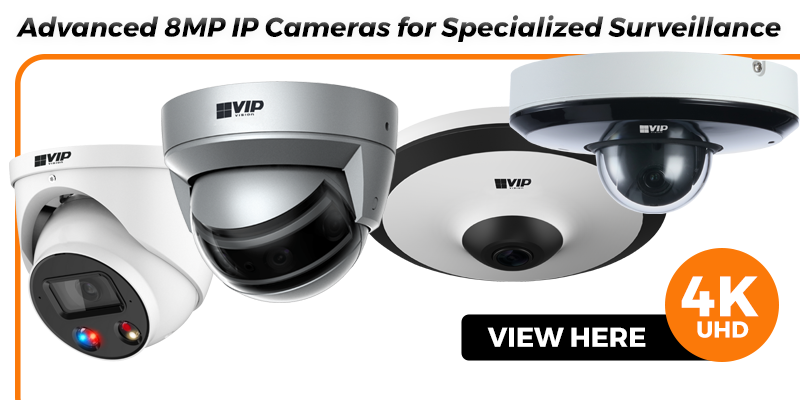 Advanced 8MP IP Cameras for Specialized Surveillance