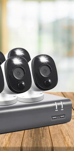Swann 4580 DVR Security Camera kits, Low Priced BNC Coax 2MP HD Surveillance 