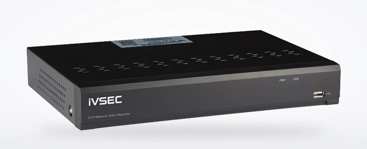 IVSEC NR004XB 4-channel PoE recorder