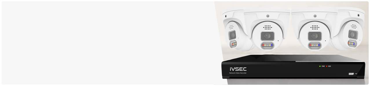 Advanced Home 8MP IP NVR Security Camera kits | 880 Series iVSEC