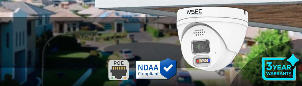 iVSEC IP PoE CCTV Surveillance Cameras