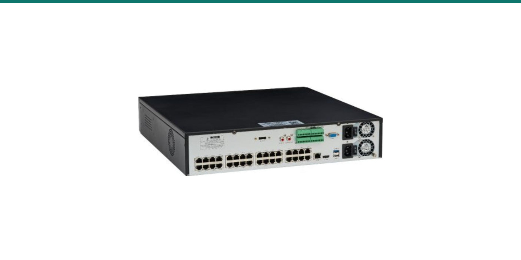 IVSEC NR6324EXA rear connectivity panel