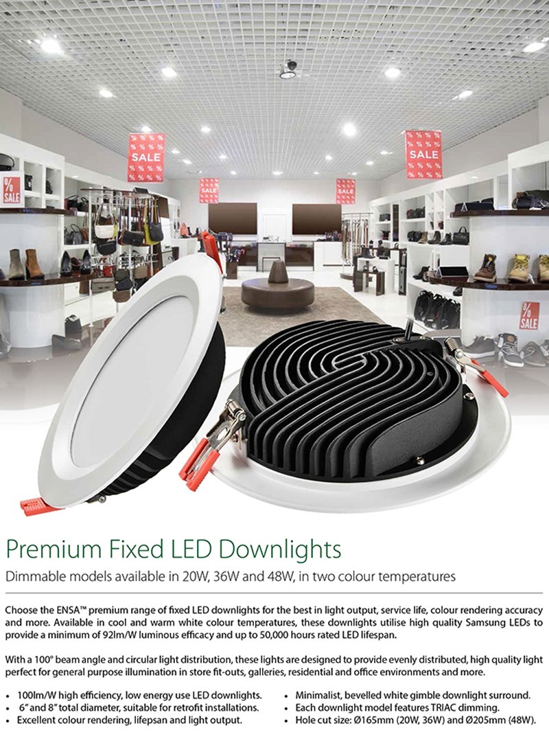 Downlight LED dual select - General purpose downlighting